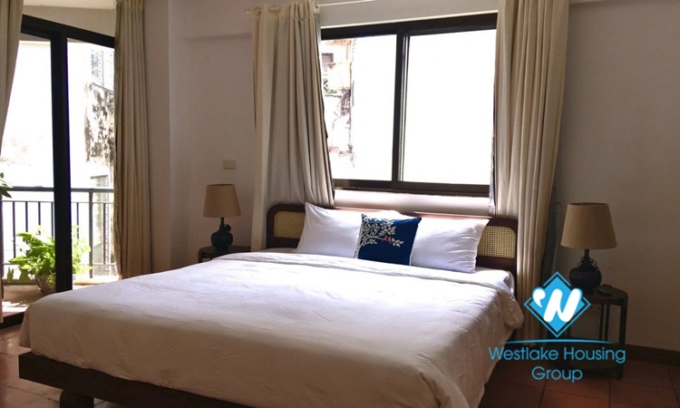 Fully furnished apartment for lease in Truc Bach, Ba Dinh, Hanoi